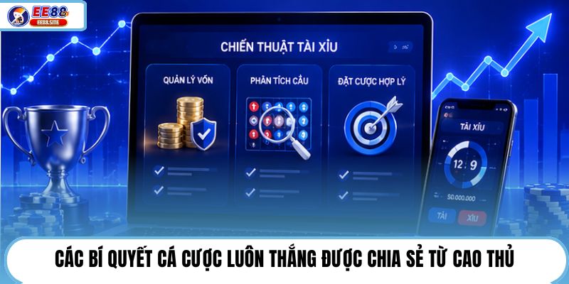 Các bí quyết cá cược luôn thắng được chia sẻ từ cao thủ