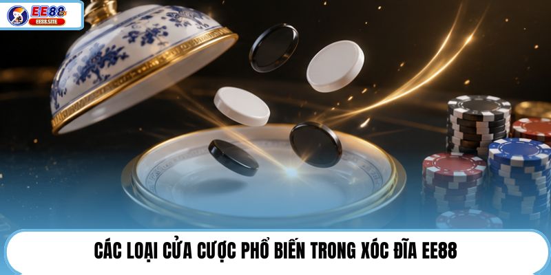 Các loại cửa cược phổ biến trong xóc đĩa EE88