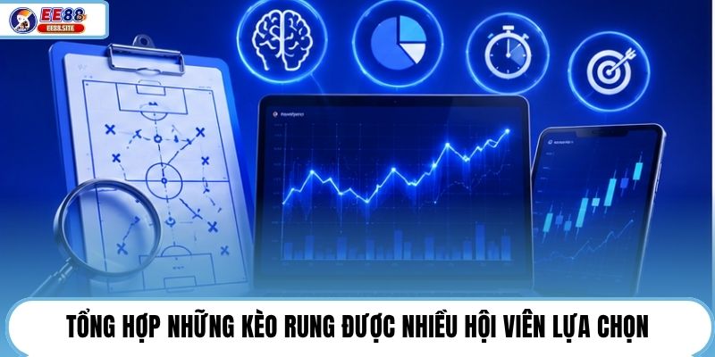 Tổng hợp những kèo rung được nhiều hội viên lựa chọn